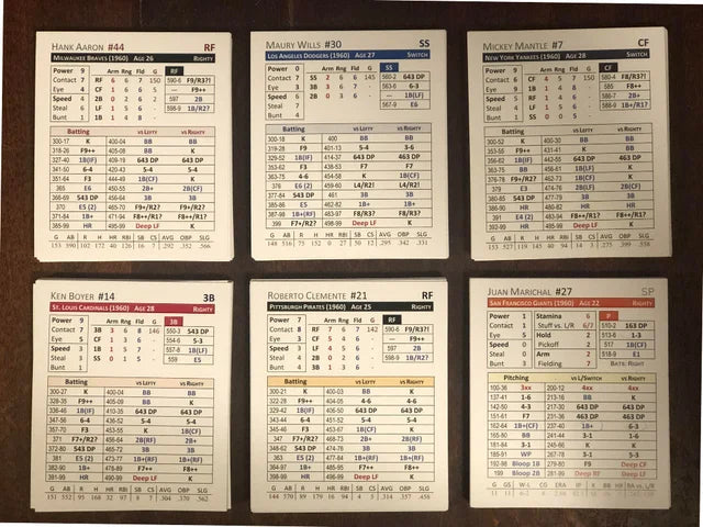 Season Ticket Baseball Seasons (Printed)