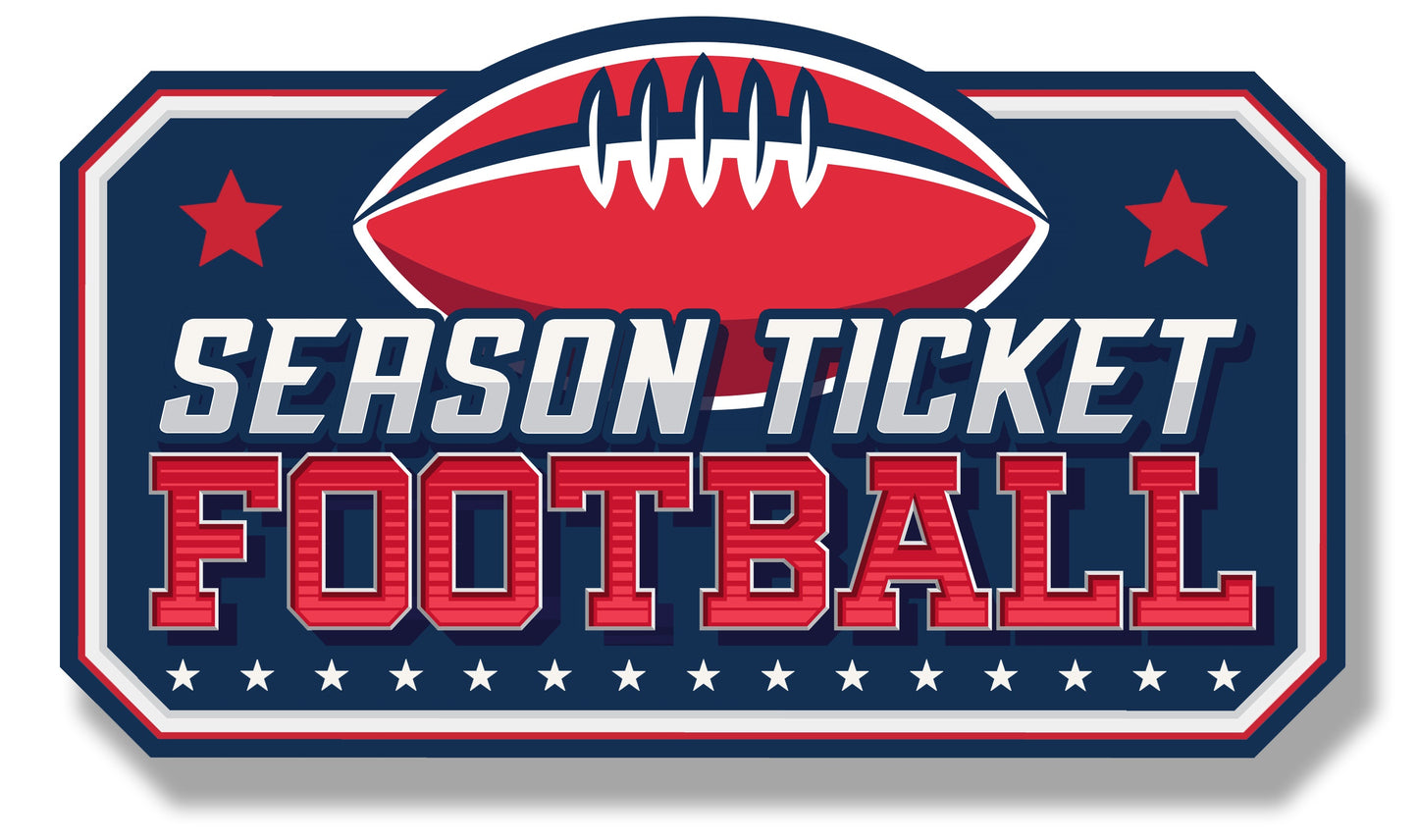 Season Ticket Football Seasons (Printed)